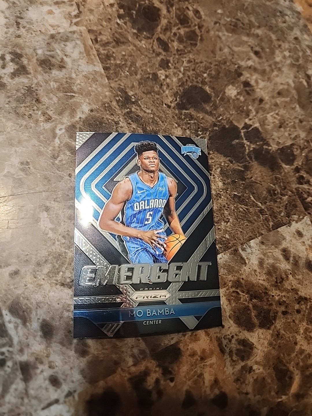 2018 MO BAMBA PANINI PRIZM #6 EMERGENT ROOKIE RC CARD ORLANDO MAGIC PWE