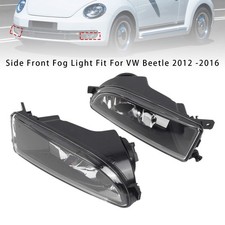 Pair Front Bumper Fog Lights With Bulbs For Vw Beetle 2012-2016 5c5941700a Us