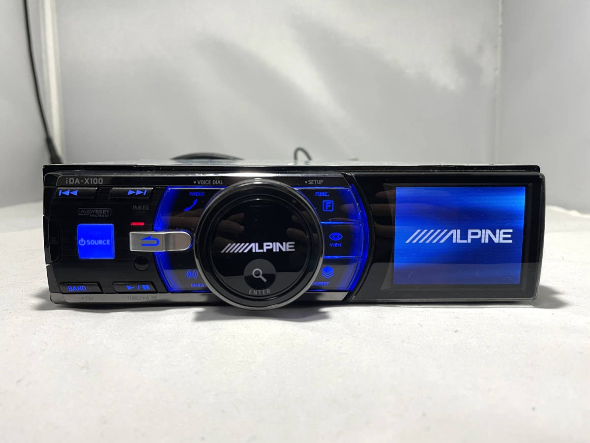 Tested Alpine iDA-X100 1DIN Digital Media Receiver Player USB MP3