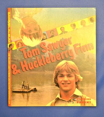 Panini Tom Sawyer & Huckleberry Finn 1986 - Leeralbum ohne Sticker guter Zustand