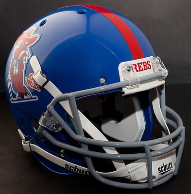 OLE MISS REBELS 1970-1974 Schutt AiR XP Authentic GAMEDAY Football