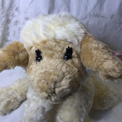 Gund EWENICE Lamb 3324 Sheep Plush White Cream Tan Stuffed Animal Toy NWT EASTER