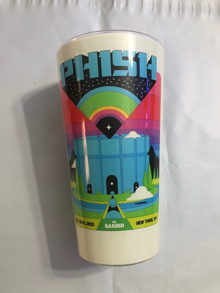 Phish 2023 NYE New Year’s Eve Souvenir Plastic Cup Madison Square MSG