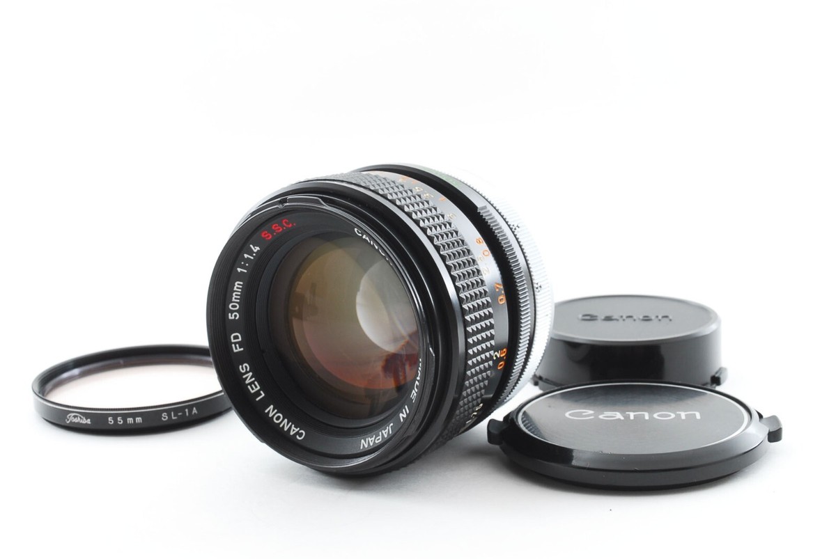 Excellent] Canon FD 50mm f/1.4 S.S.C. from Japan 1953233 | eBay