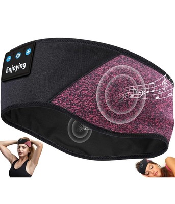 SPACE Solution Schlaf Kopfhörer, Bluetooth Sport Stirnband Wireless Musik Schlafen