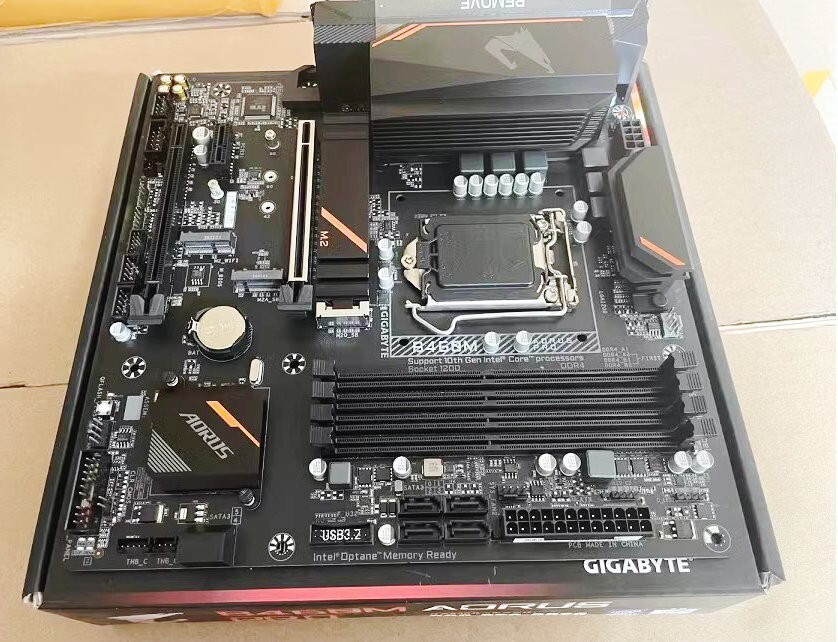 Gigabyte B460M AORUS PRO Motherboard Intel B460 LGA 1200 DDR4 HDMI M-ATX