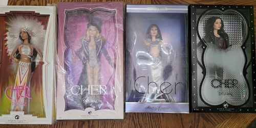 MENGE 4 SELTENE Cher Ringmaster Platin Abschiedstour Barbie 2007