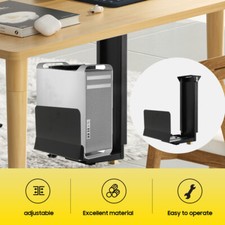 Computer Bracket PC Support Holder Computer Tower Mount Bracket Office Home Base