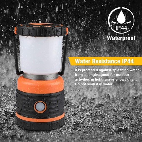 Uchrolls Camping Lantern, USB Rechargeable 800 Lumen LED Outdoor Lights