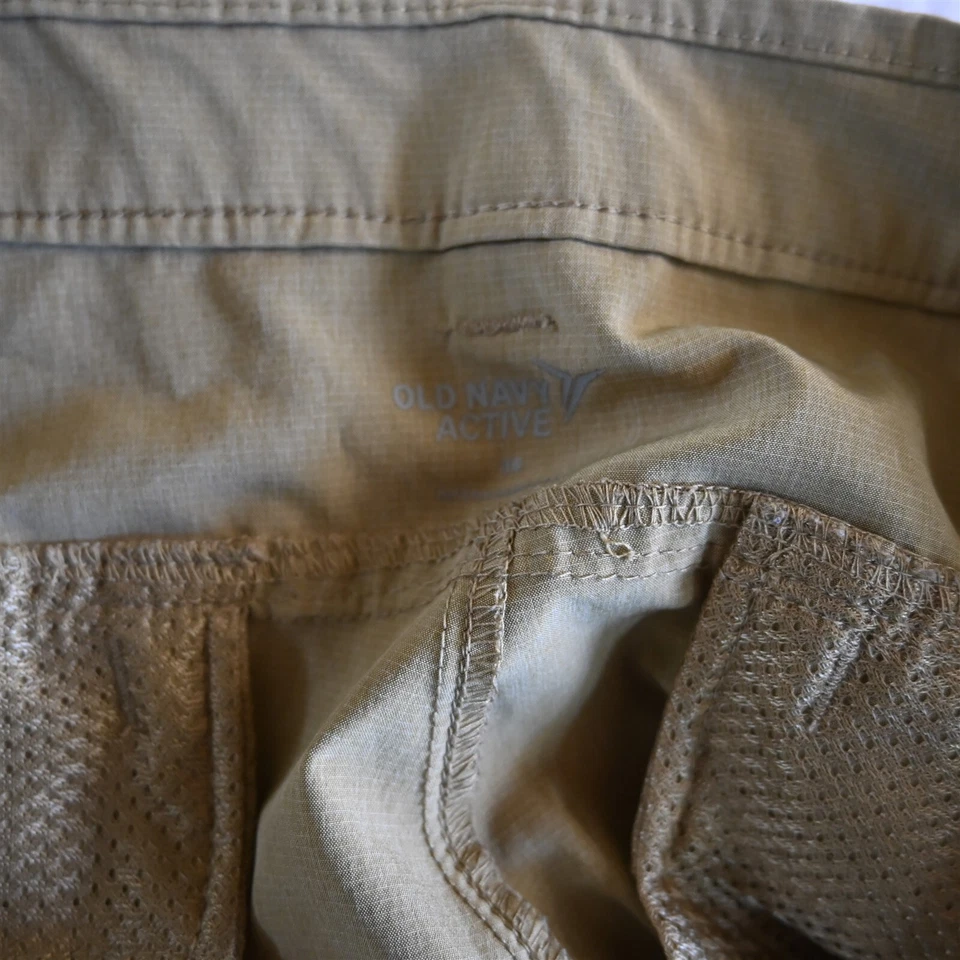 Lote 4 Pantalones Cortos de Golf Para Hombre 36x9.5" Caqui Gris Rayas Estampado Azul Rendimiento Foto 3 de 4