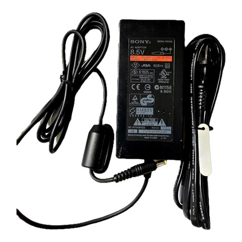 OEM Genuine Sony Playstation 2 PS2 Slim AC Adapter Power Supply 8.5v Original