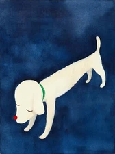 Yoshitomo Nara: Dog in the Night 22x30 Archival Quality Fine Art Print