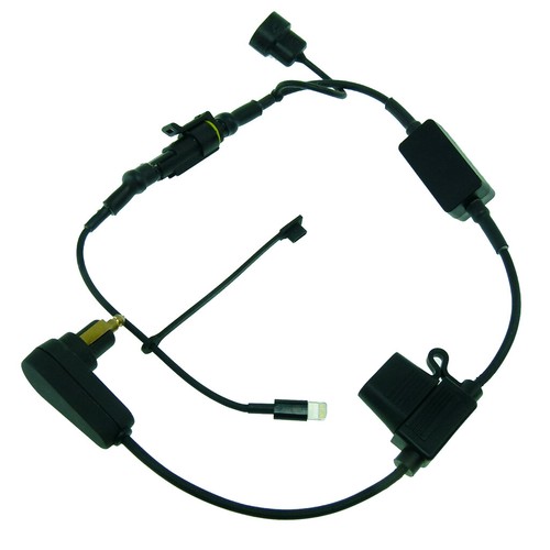 DIN Powered Stem Bike Mount for Honda Blackbird / Kawasaki fits iPhone XS MAX - 第 4/10 張圖片