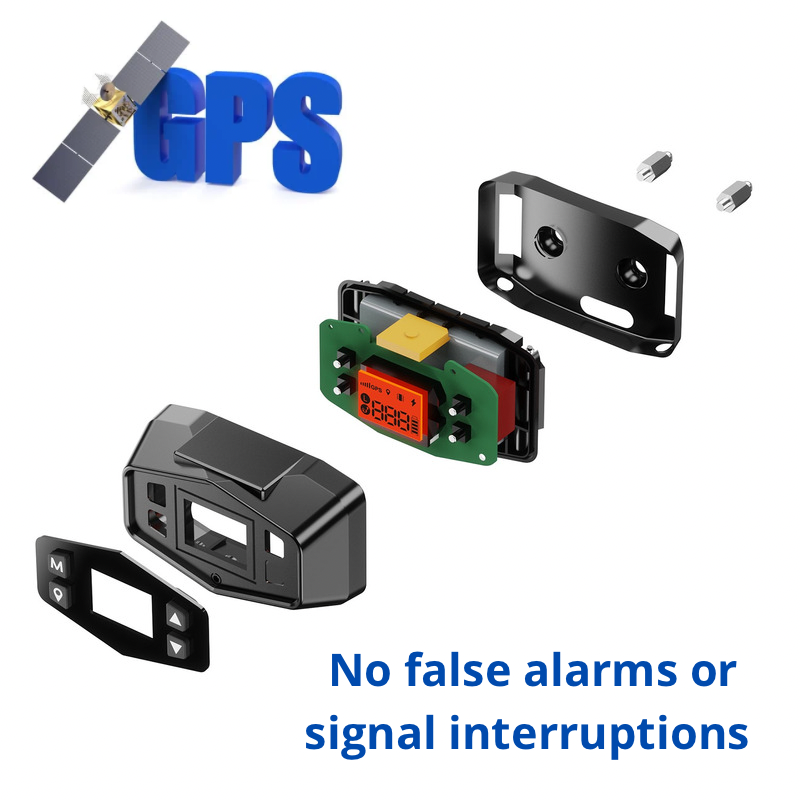 F800 GPS WIRELESS OUTDOOR ELECTRONIC DOG FENCE COLLAR WARNING TONE