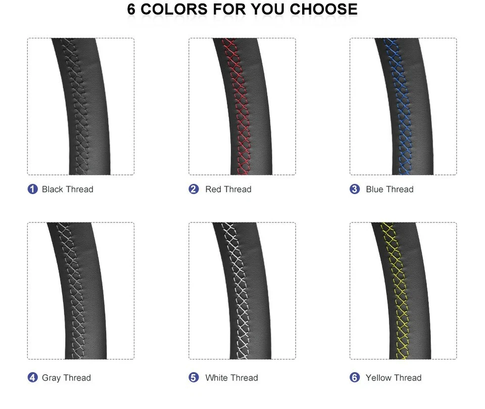 Custom Carbon Steering Wheel Cover Hand Stitching for Honda Acura RDX TL ILX A9 - Изображение 4 из 4