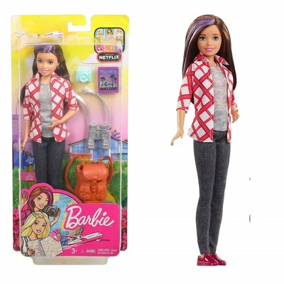 barbie travel skipper doll
