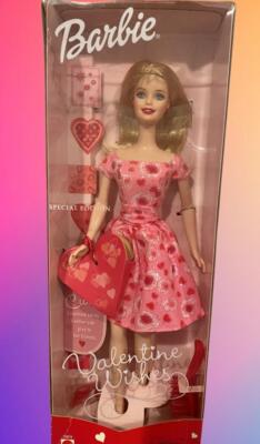 Barbie Special Edition 2001 Valentine Day Wishes Fashion