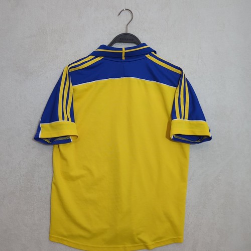 Vintage Sweden Jersey 2000 Adidas Shirt Sz.XS/S 176 Yellow Home Kit - Picture 7 of 12
