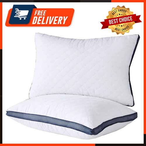Pillows For Sleeping (2-Pack) Luxury Hotel Pillows Queen Size Set Of 2