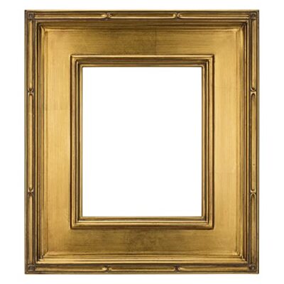 Museum Plein Aire Wooden Art Picture Frame - 12X16 Gold - 3.5-Inch-Wide Frames -
