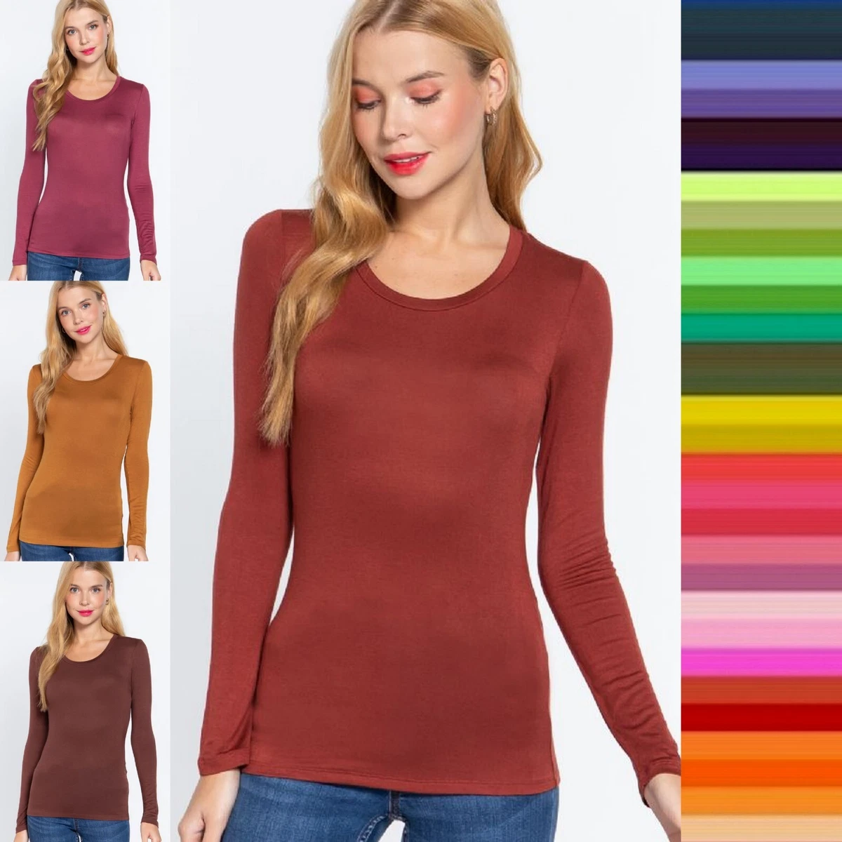 95 rayon 5 hotsell spandex tops wholesale