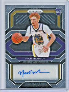 Nico Mannion 2020/21 Panini Prizm Penmanship Autograph Rookie
