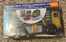 Ninja Turtles Collectible Turtle Lunchbox Gift DVD & Bluray Promo Set Sealed New