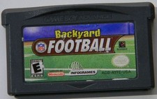 Game Boy Advance Backyard Football Cartridge Only Pre-Owned