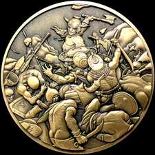 Frank Frazetta's "Destroyer" Goliath Coin 5oz Bronze