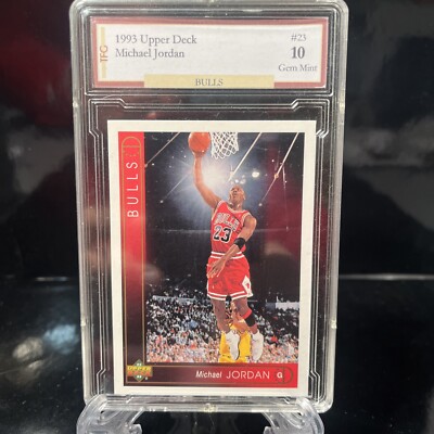 1993 Upper Deck Michael Jordan #23 GEM MINT 10 | eBay