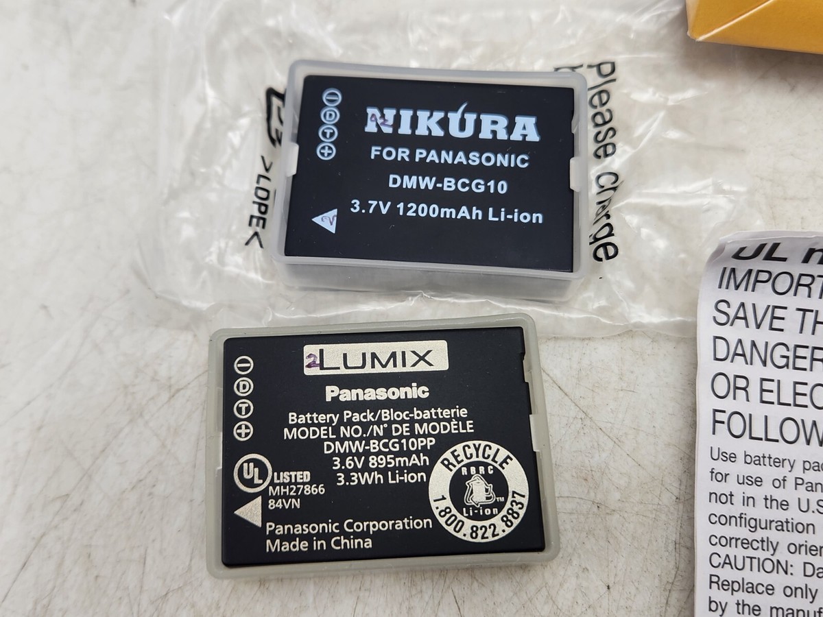 【動作確認済】Panasonic Lumix DMC-FX500 本体と付属品 Panasonic Lumix DMC-FX500 Digital Camera (Black) DMC-FX500K B&H