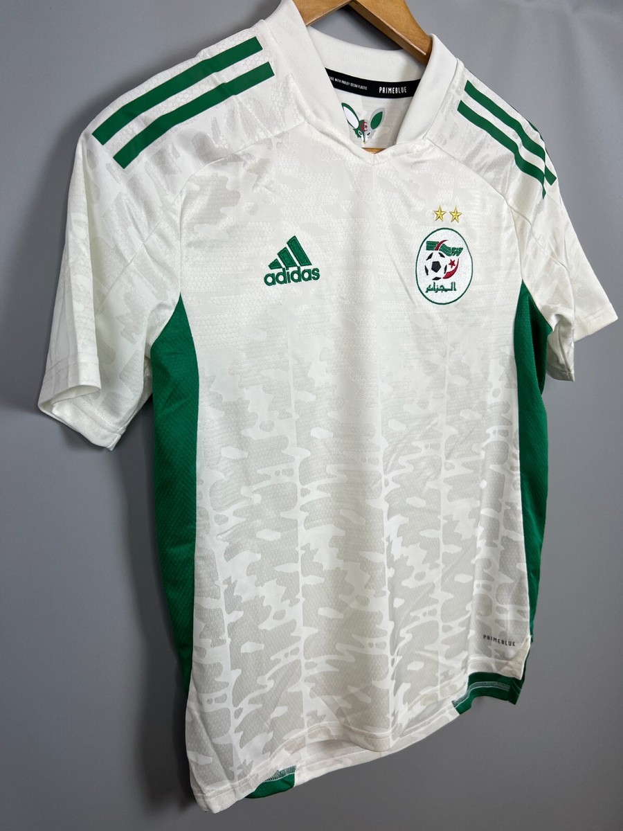 ALGERIA 2020 2021 HOME SHIRT FOOTBALL SOCCER JERSEY ADIDAS GS4017