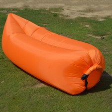 NUEVO KAISR Sofá Inflable Sillón Naranja Camping Playa