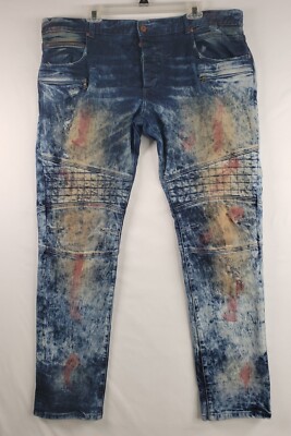 ROCKSTAR Jeans Mens Size 40 Graffiti Urban Biker Rocker Paint