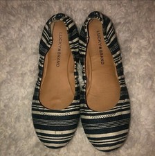 Lucky Brand Emmie Flats Size 8