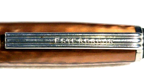 "ESTERBROOK" Type ? Brown Translucent Working Mech Pencil