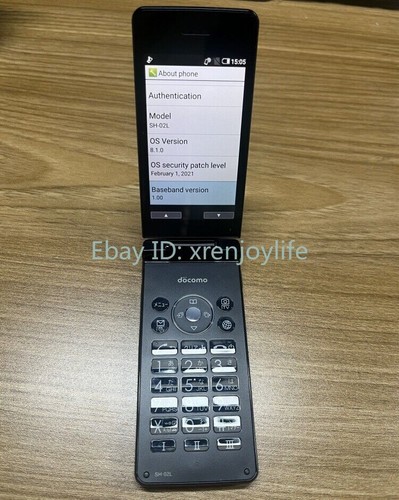 SHARP AQUOS KEITAI 2 SH02L 8GB Factory Unlocked Flip Phone 3.4 FROM JAPAN - Picture 4 of 18