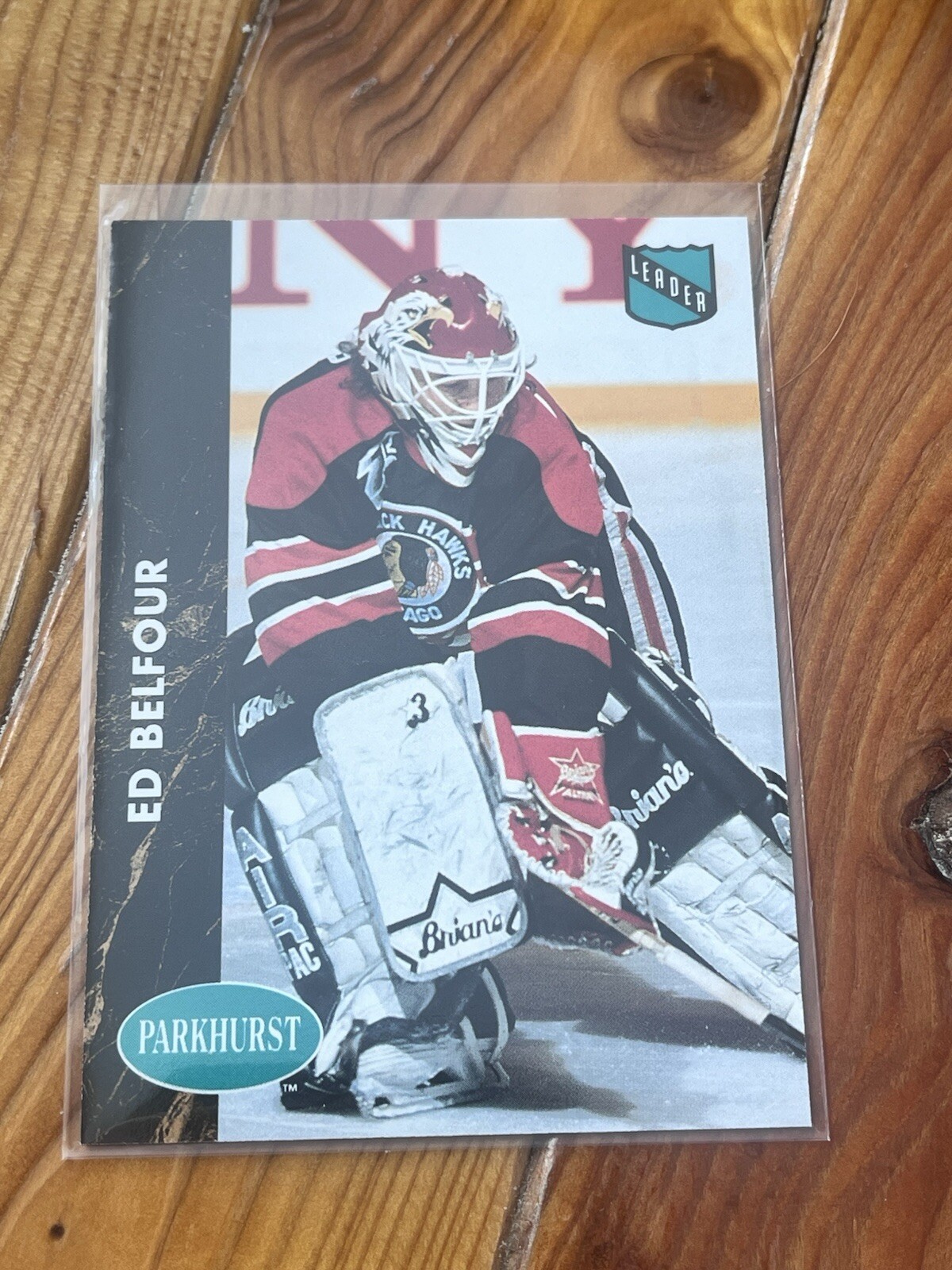 1991-92 Parkhurst French #218 Ed Belfour