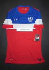 2014 World Cup Nike Authentic USA USMNT Match Soccer Jersey Shirt Kit Bomb Pop L