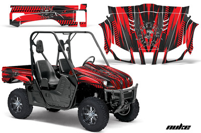 UTV Graphic Stickers Decals For Yamaha Rhino 450/660/700 04-13 NUKE R