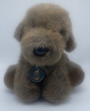Vintage 1986 Dakin Misty Puppy Dog Plush Soft Toy Brown 9"