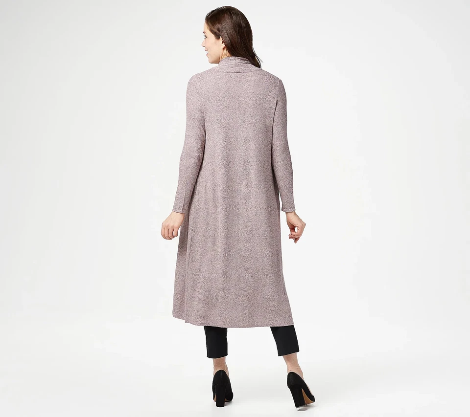 Cárdigan plumero frente abierto colección Lisa Rinna A349735 Foto 2 de 4