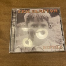 Eric Clampton Reptile CD Plus Concert Ticket 2001