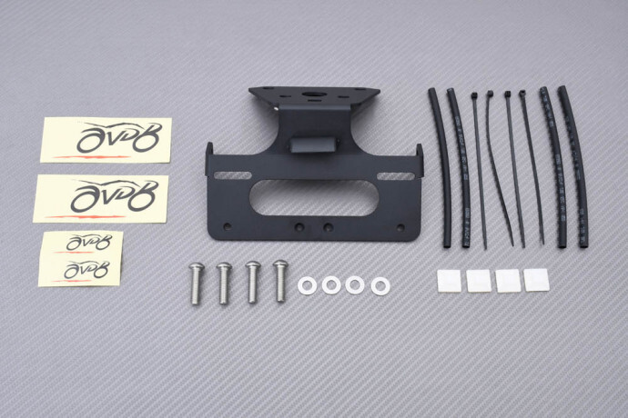 Support plaque d'immatriculation CF MOTO 400 NK inclinaison réglable