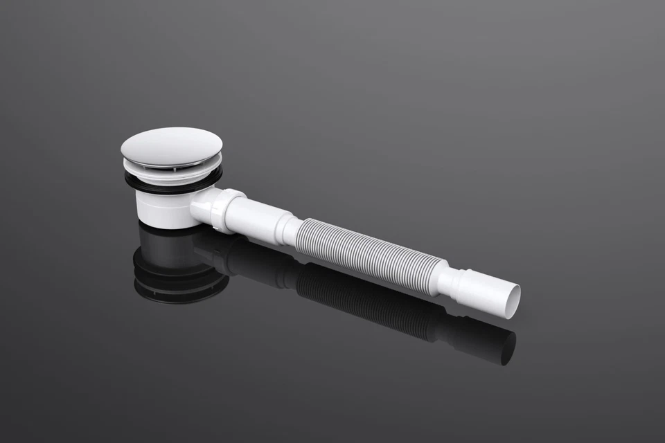 doporro Ablaufgarnitur Ablauf Duschtasse Ø90mm Ablaufloch Geruchverschluss AL01