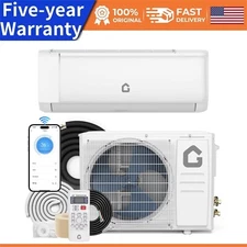 ✔️SEER 19 18000BTU 230V Mini Split Air Conditioner Remote Control Installation K