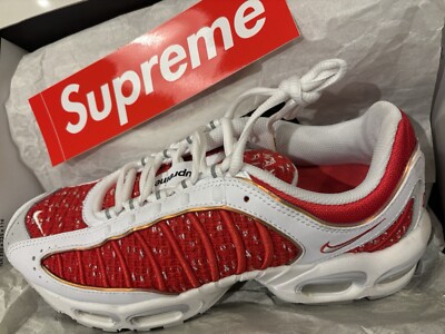 Nike Air Max Tailwind 4 Supreme White Men's Size 9.5 US AT3854-100