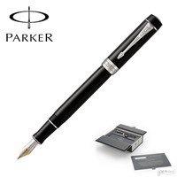 Parker Duofold Classic Centennial Fountain Pen, Black, Palladium Trim, Fine on sale Parker Duofold Classic Centennial Fountain Pen, Black, Palladium Trim, Fine on sale