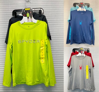 SPYDER 3 Pc Boys Swim Set | Rashguard UPF 30+ Sun Protection | New