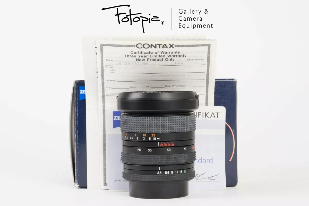New In Box Carl Zeiss Vario-Sonnar T* 28-70mm F3.5-4.5 - Contax Yashica